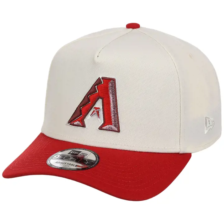 Arizona Diamondbacks MLB Cœur Biseauté 9FORTY AF CHROME/ROUGE/