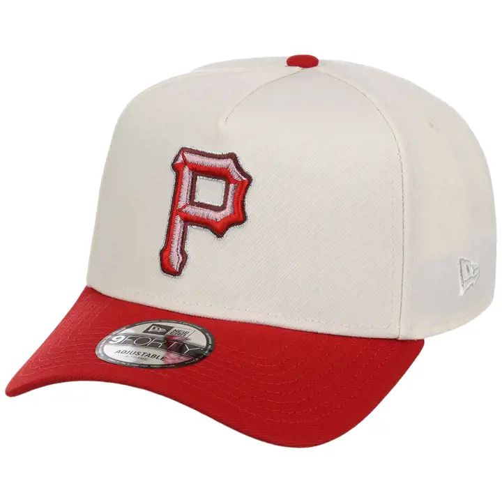 Pittsburgh Pirates MLB Cœur biseauté 9FORTY AF CHROME/ROUGE/PN