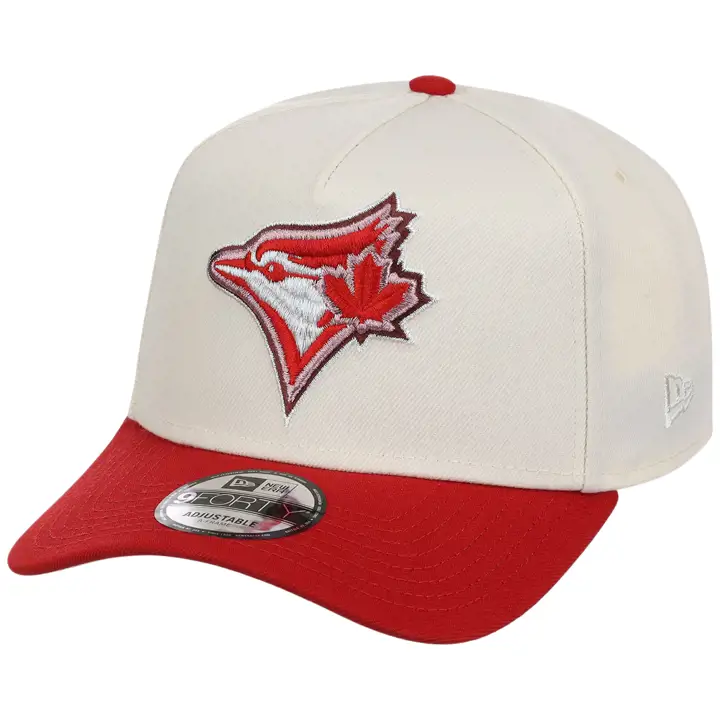 Toronto Blue Jays MLB Cœur Biseauté 9FORTY AF CHROME/ROUGE/ROSE