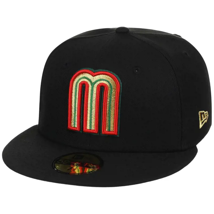 Mexico WBC LHD Noir Métallisé 59FIFTY CHROME/VR/GRIS