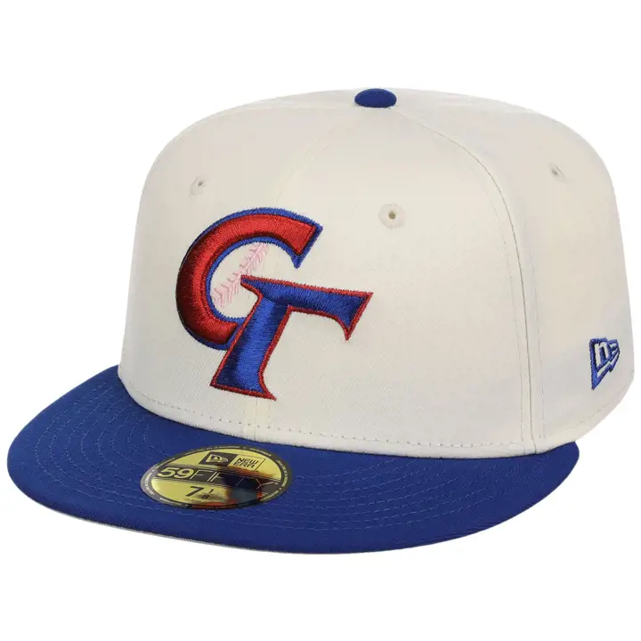 China WBC LHD Chrome Metallic 59FIFTY CHROME/RBL/GRY