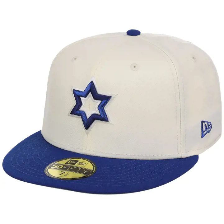 Israël WBC LHD Chrome Métallique 59FIFTY CHROME/RBL/GRY