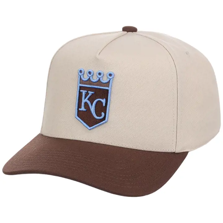 Kansas City Royals MLB MN Leche Bleu Pro Pinch BLANC CASSÉ/MARRON/NOIR