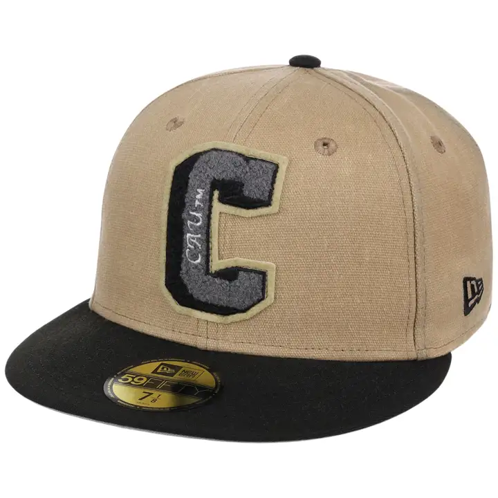 CLARK ATLANTA PANTHERS LHD HBCU Toile 59FIFTY TAUPE/NOIR/GRIS