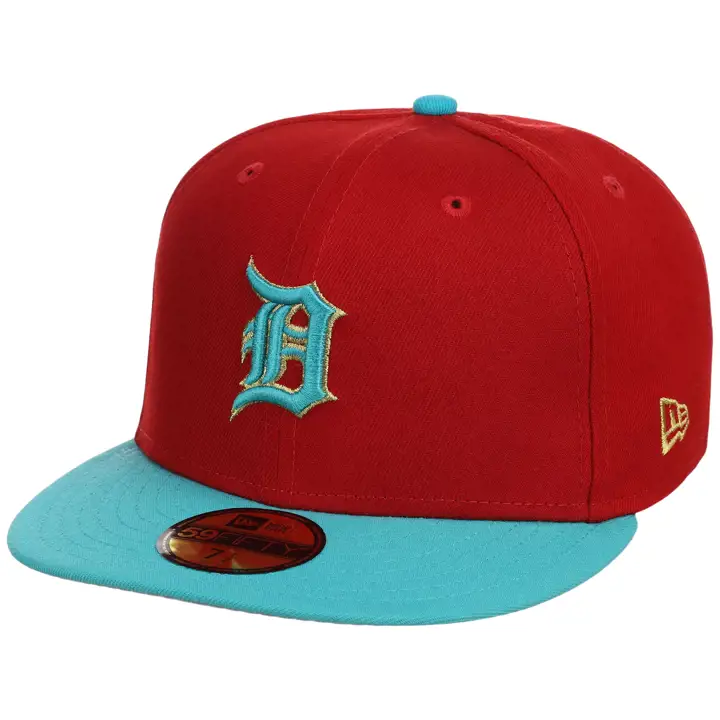 Detroit Tigers MLB DET Local Hoops 59FIFTY ROUGE/BLEU SARCELLE/GRIS