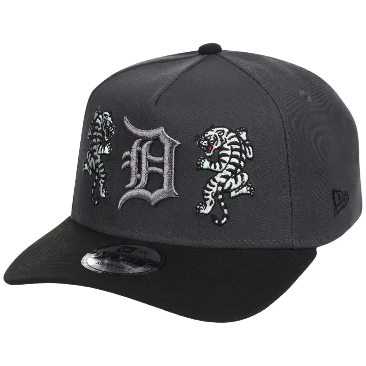 Detroit Tigers MLB DET Local Double Tiger 9FORTY AF GRAPH/BL
