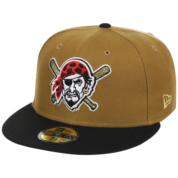 Pittsburgh Pirates MLB PR Local Clemente 59FIFTY GL/BLK/GRN