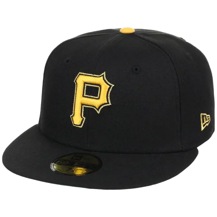 Casquette 59FIFTY MLB PR Local Clemente des Pirates de Pittsburgh – Noir/Noir/Vert