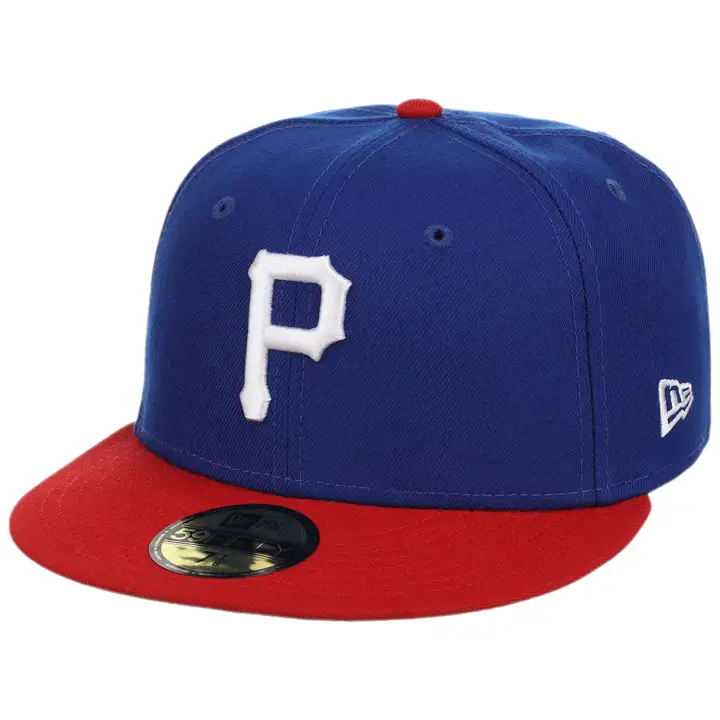 Casquette 59FIFTY MLB Pittsburgh Pirates PR Local Clemente ROUGE/BLEU/VERT