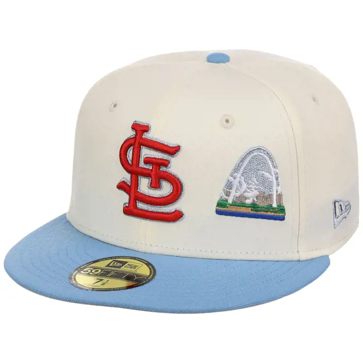 St. Louis Cardinals MLB STL Local Chrome Arch 59FIFTY CHROME
