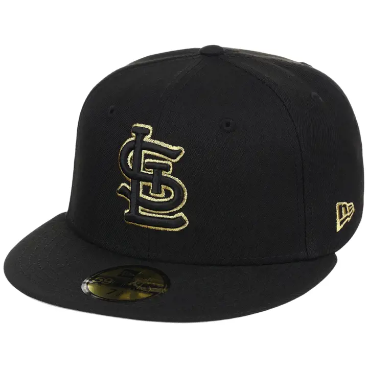 St. Louis Cardinals MLB STL Local Fleur De Lis 59FIFTY BLK/B