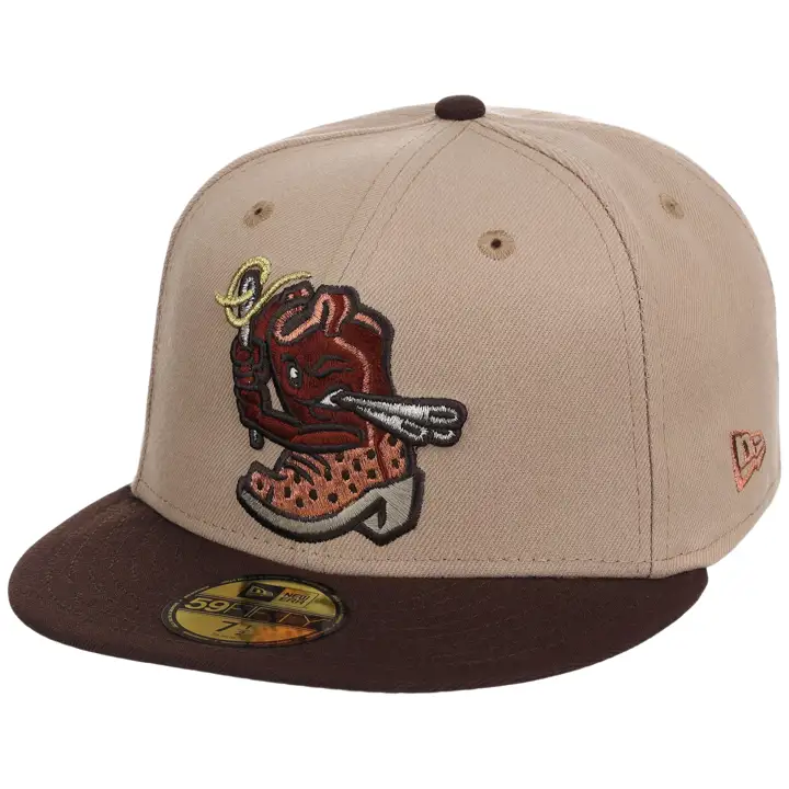 EL PASO CHIHUAHUAS MILB JAN ML Lundi 59FIFTY CHAMEAU/MARRON/GRIS