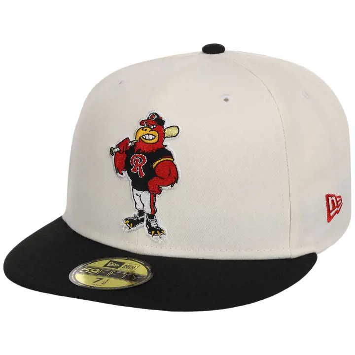 ROCHESTER RED WINGS MILB JAN ML Lundi 59FIFTY CHROME/NOIR/GR