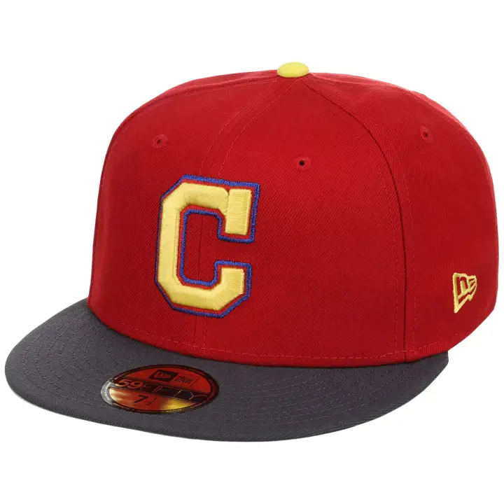 Cleveland Guardians MLB LHD Czar 59FIFTY ROUGE/GRAPHITE/GRIS