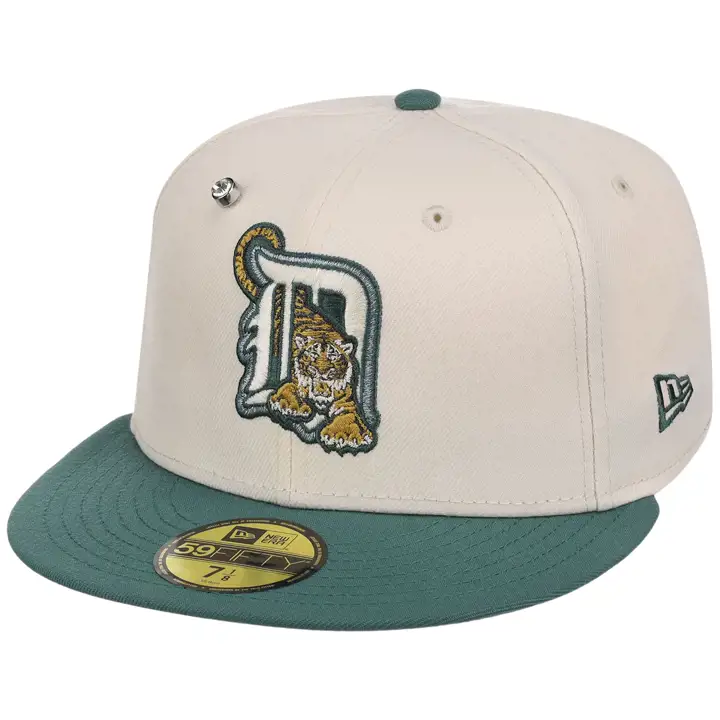 Detroit Tigers MLB SP26CP Crème Lichen 59FIFTY CRÈME/VERFONCÉ/G