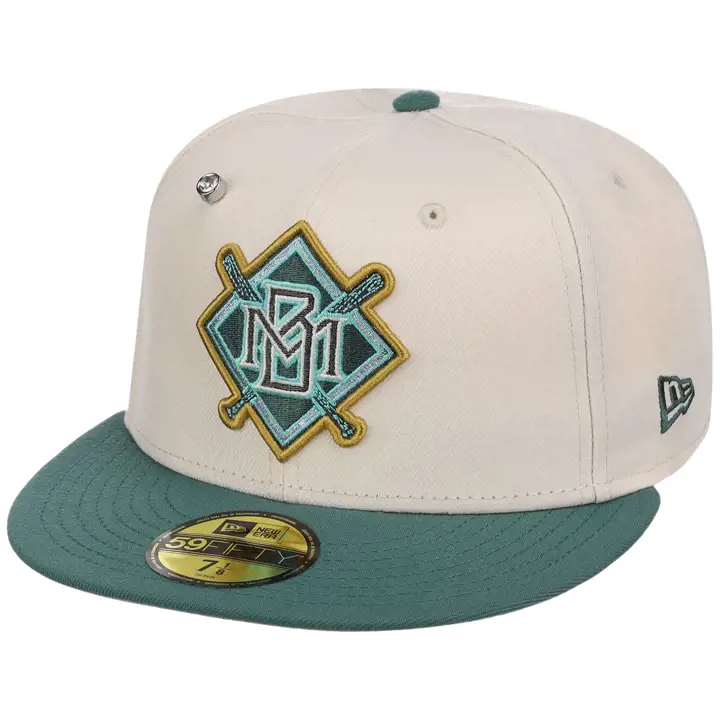 Casquette 59FIFTY MLB des Milwaukee Brewers SP26CP crème/lichen CRÈME/DKGR