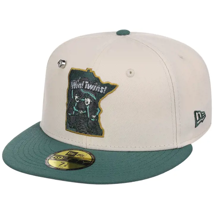 Minnesota Twins MLB SP26CP Cream Lichen 59FIFTY CREAM/DKGRN/