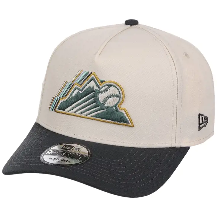 Colorado Rockies MLB SP26CP Crème Nuages 9FORTY AF CHROME/GR