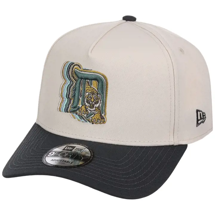 Detroit Tigers MLB SP26CP Cream Clouds 9FORTY AF CHROME/GRAP