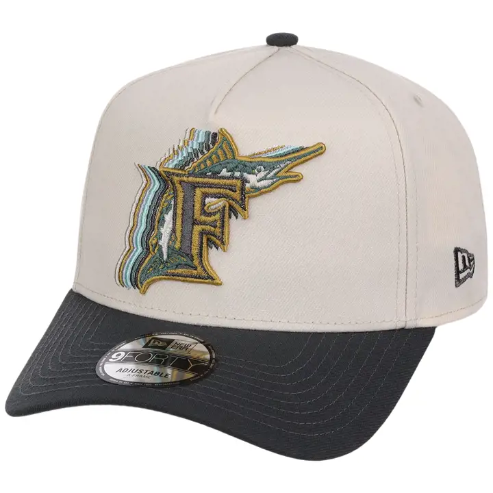 Casquette 9FORTY AF CHROME/GRA Florida Marlins MLB SP26CP Cream Clouds