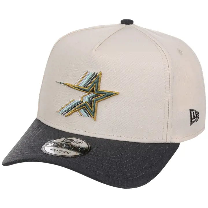 Houston Astros MLB SP26CP Crème Nuages 9FORTY AF CHROME/GRAP