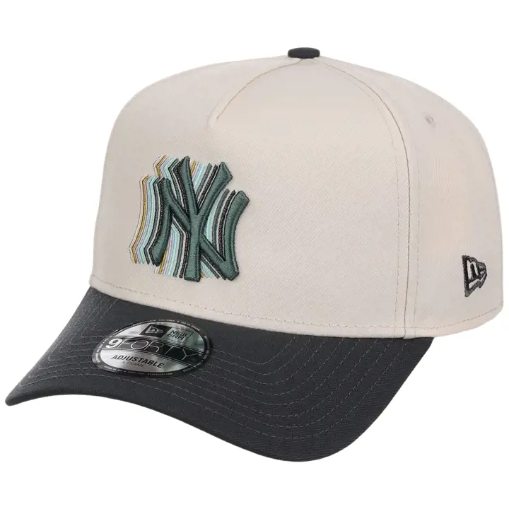 New York Yankees MLB SP26CP Crème Nuages 9FORTY AF CHROME/GR