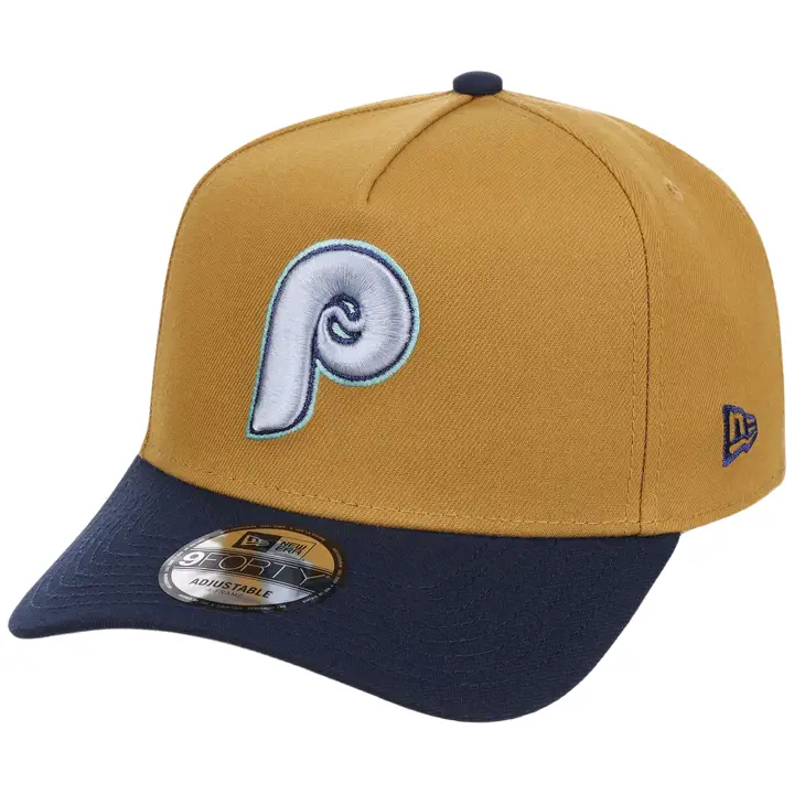 Philadelphia Phillies MLB SP26CP Bleu Marine Vieilli 9FORTY AF KHA/N