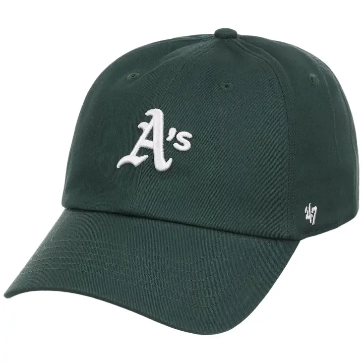 Casquette Oakland Athletics MLB Bow Back '47 Clean Up DKGRN
