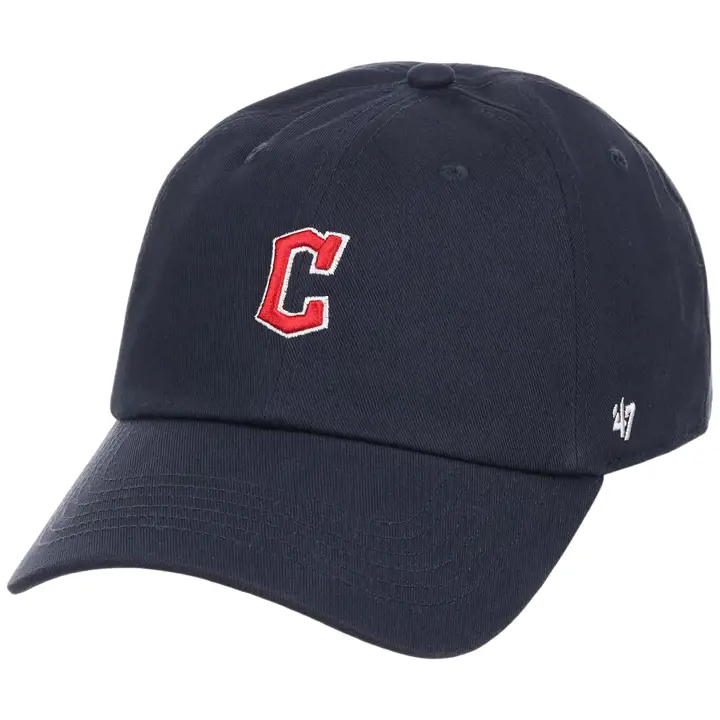 CLEVELAND GUARDIANS MLB Casquette Souple '47 Clean Up Bleu Marine