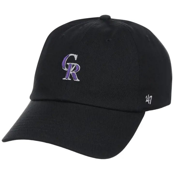 Casquette MLB '47 Clean Up des Colorado Rockies Noir