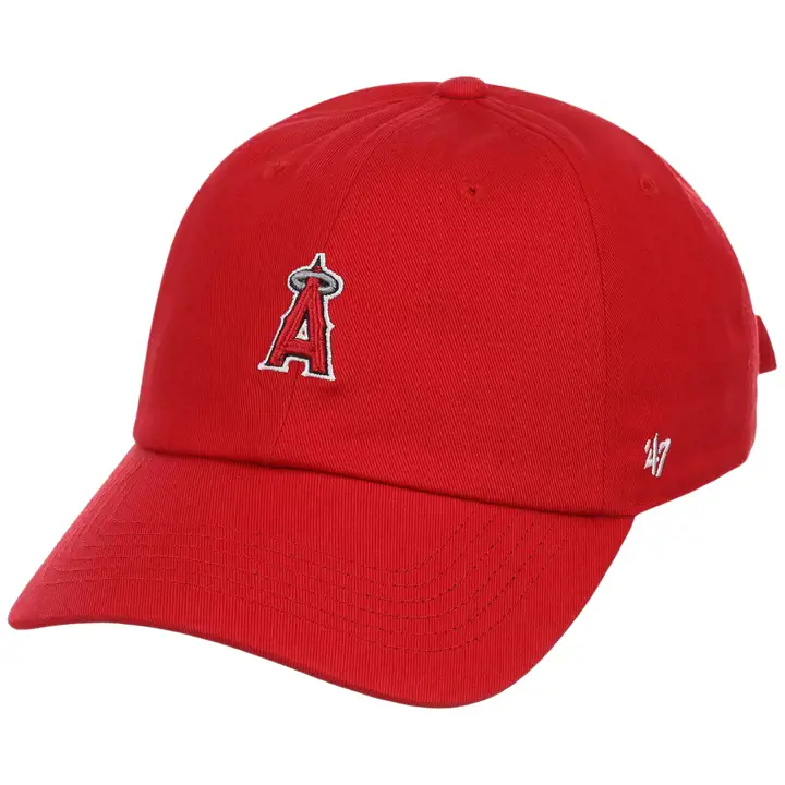 LOS ANGELES ANGELS MLB Casquette "Clean Up" Rouge '47