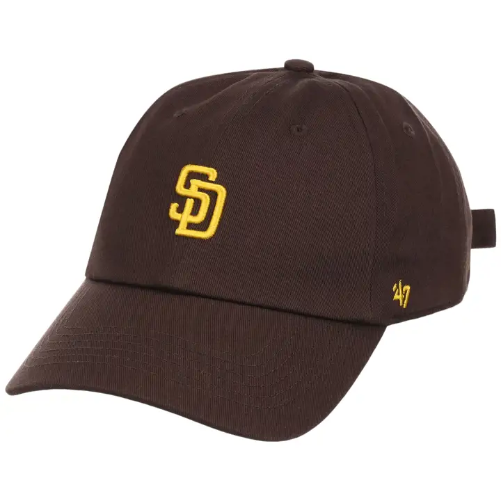 SAN DIEGO PADRES MLB Bow Back Casquette '47 Clean Up BRN