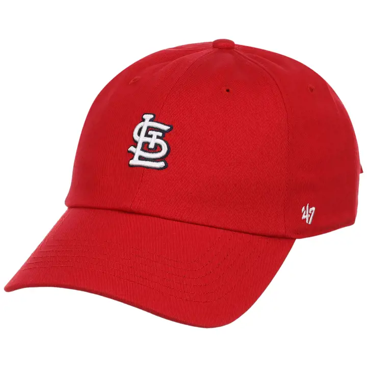 ST. LOUIS CARDINALS MLB Casquette Arrière Nœud '47 Clean Up ROUGE