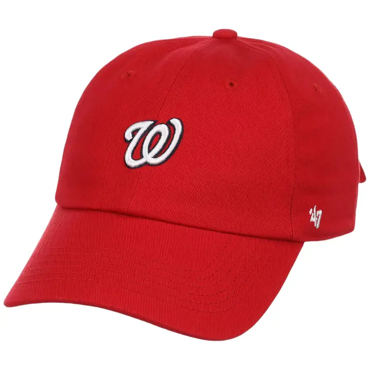 CASQUETTE '47 CLEAN UP ROUGE WASHINGTON NATIONALS MLB À NŒUD