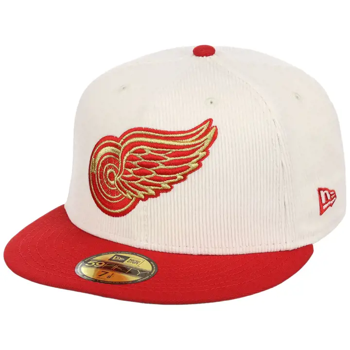 Detroit Redwings AGD LNH 100ème 59FIFTY CHRM/ROUGE/VFRN