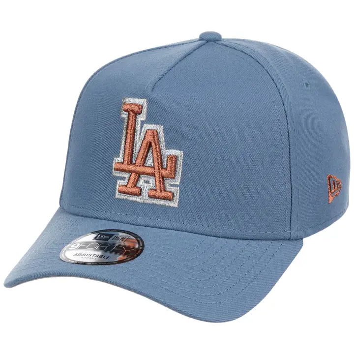 Casquette 9FORTY réglable MLB Los Angeles Dodgers délavée bleue/grise