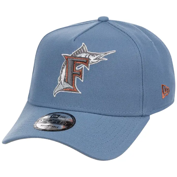 Florida Marlins MLB Bleu délavé 9FORTY AF BLEU/GRI