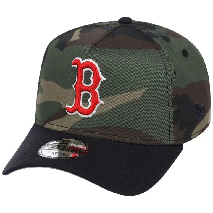 Boston Red Sox MLB Woodland OTC 9FORTY AF WOODLAND/NAVY/GRY