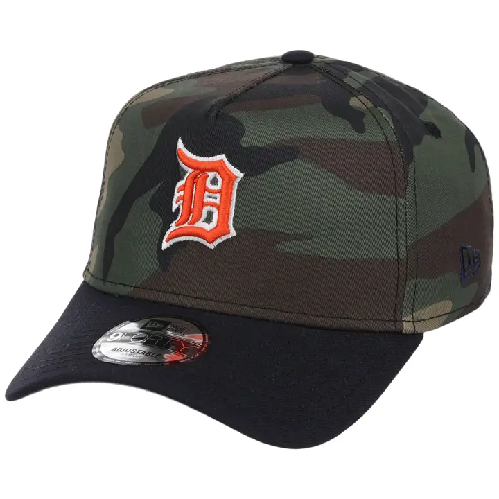 Detroit Tigers MLB Woodland OTC 9FORTY AF WOODLAND/BLEU MARINE/GRIS