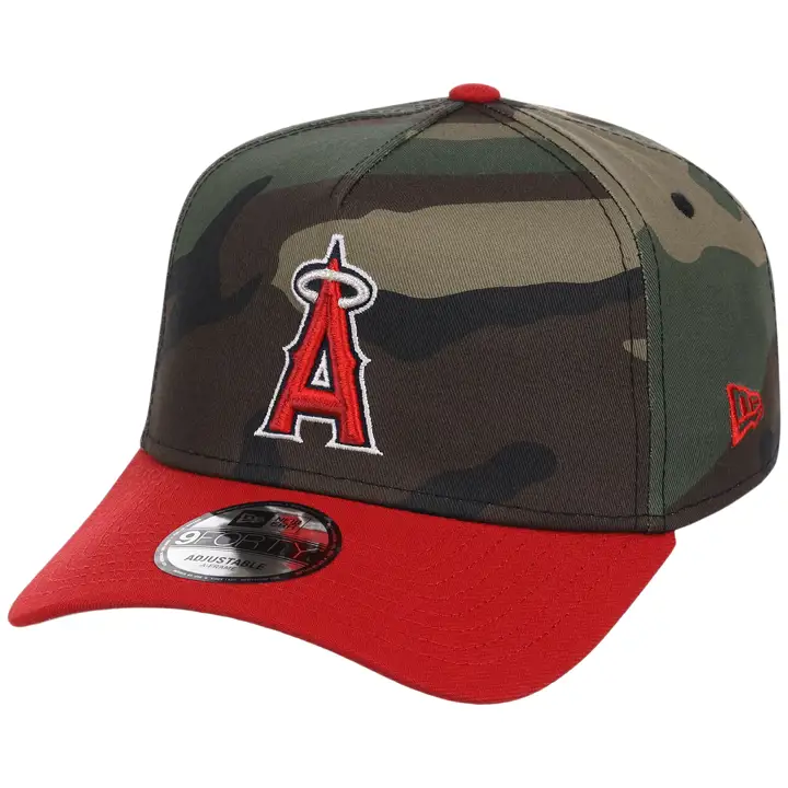 Anaheim Angels MLB Woodland OTC 9FORTY AF WOODLAND/RED/GRY