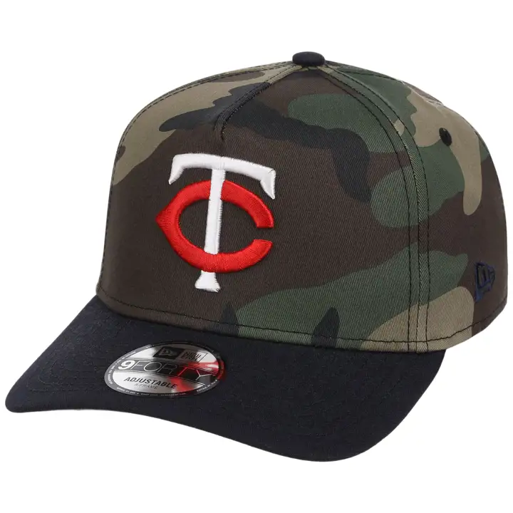Minnesota Twins MLB Woodland OTC 9FORTY AF WOODLAND/NAVY/GRY