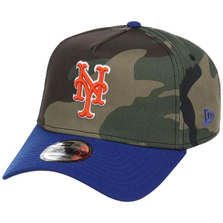 New York Mets MLB Woodland OTC 9FORTY AF WOODLAND/RBL/GRY