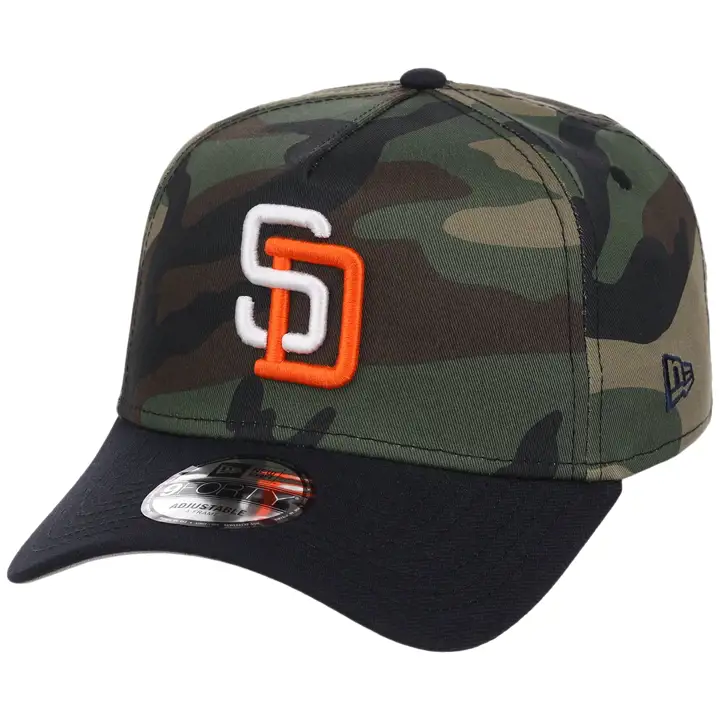 San Diego Padres MLB Woodland OTC 9FORTY AF BOIS/MARINE/GR