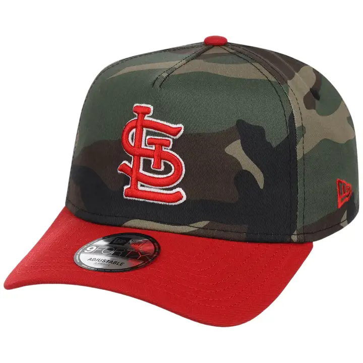 St. Louis Cardinals MLB Woodland OTC 9FORTY AF WOODLAND/ROUGE/