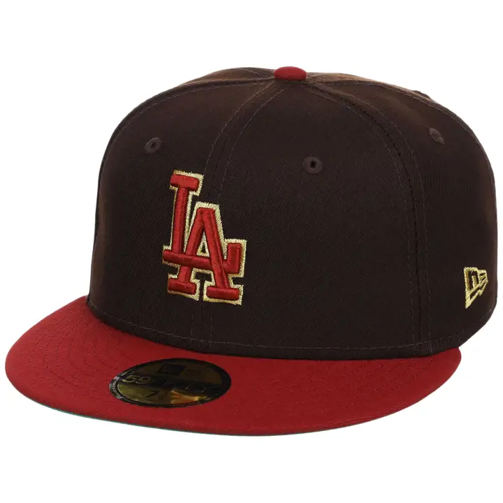 Los Angeles Dodgers LHD Saint-Valentin 59FIFTY BRN/RED/KGRN