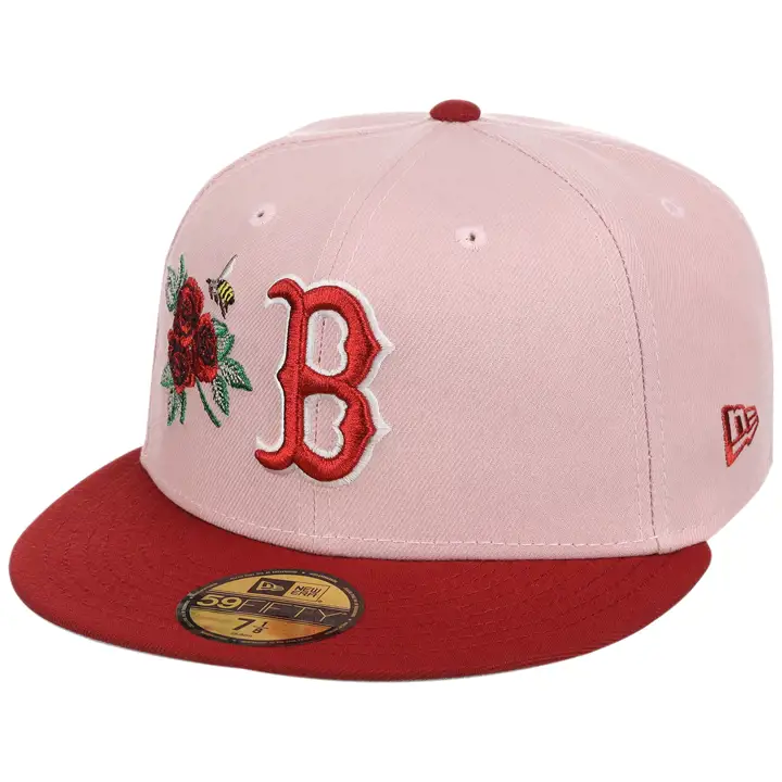 Boston Red Sox LHD Saint-Valentin 59FIFTY PNK/RED/GRY