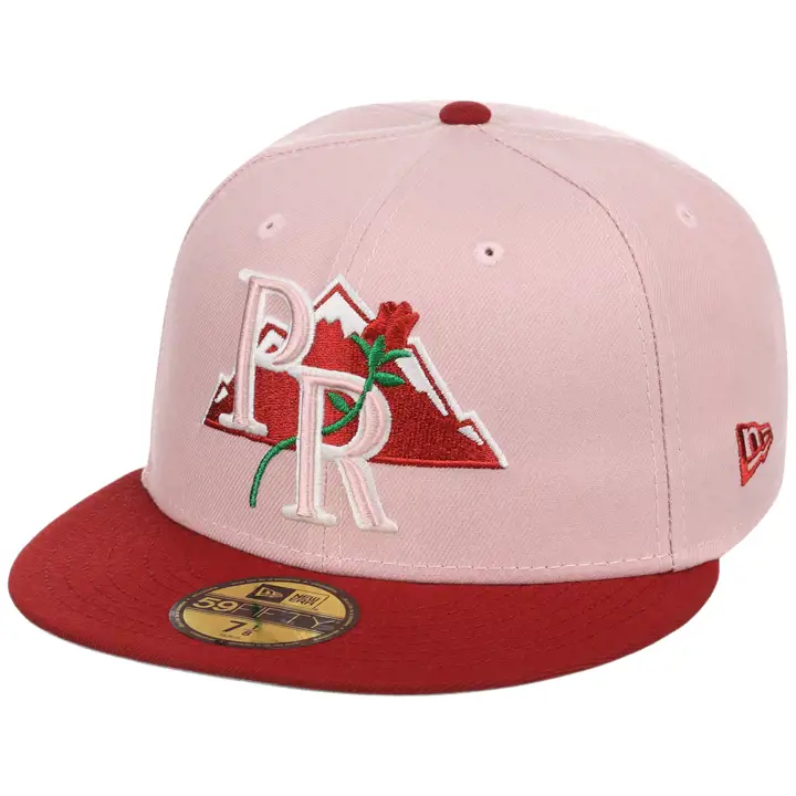 PORTLAND ROCKIES LHD Saint-Valentin 59FIFTY PNK/RED/GRY