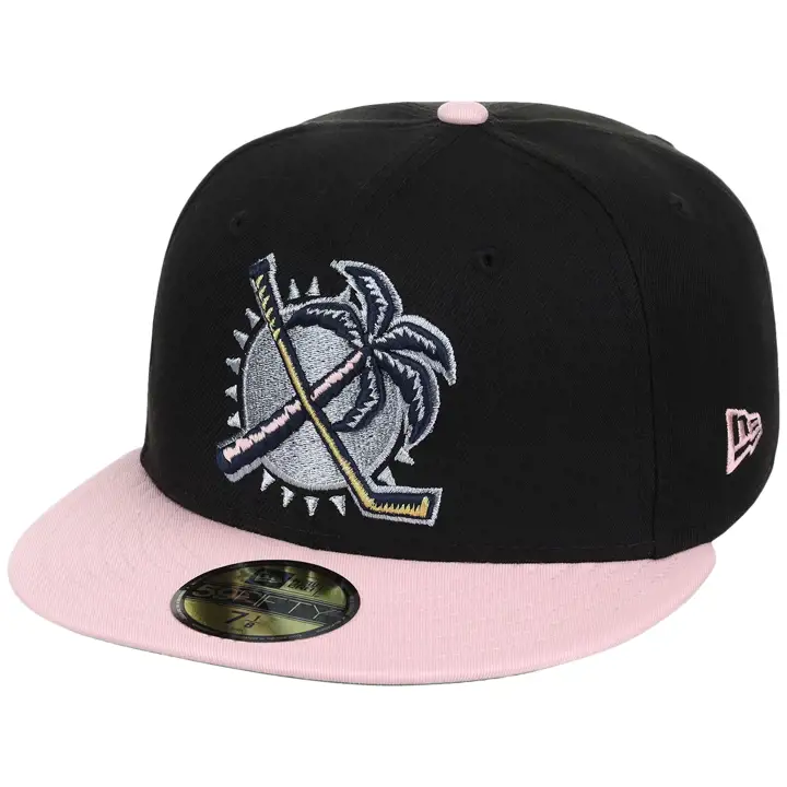 Florida Panthers LHD NHL 100th 59FIFTY BLK/PNK/KGRN