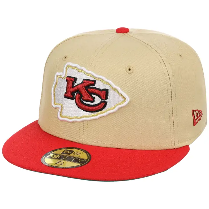 Kansas City Chiefs LHD Super Bowl 59FIFTY GL/ROUGE/VERT FONCÉ