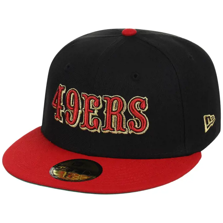 Casquette 59FIFTY LHD NFL San Francisco 49ers BLK/RED/KGRN